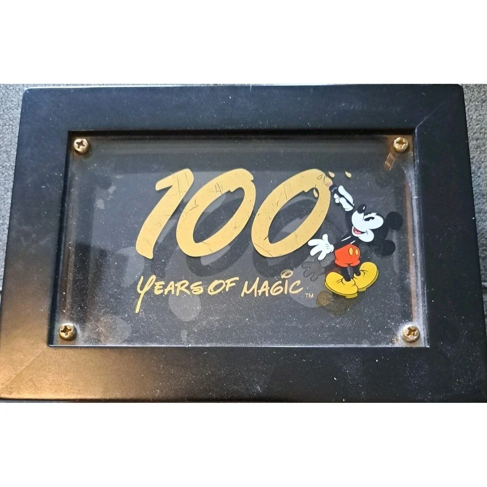 Disney 100Years Of‎ Magic Watch&Original Box.COA MSRP $300. #1838/2000